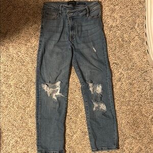 Kendall & Kylie Ripped Denim Jeans